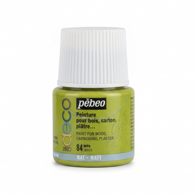 pebeo deco peinture 84 Anise / بيبو ديكو طلاء أنيس (أخضر يانسوني) 84