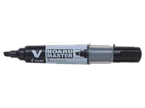 PILOT BOARD MASTER wytboard Marker Black Chisel Medium / قلم سبورة بيضاء بايلوت بورد ماستر أسود مشطوف متوسط /
