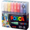 Posca 16 Colors / بوسكا – 16 لونًا