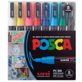 POSCA 8 Soft Colors / ألوان بوسكا 8 ألوان ناعمة
