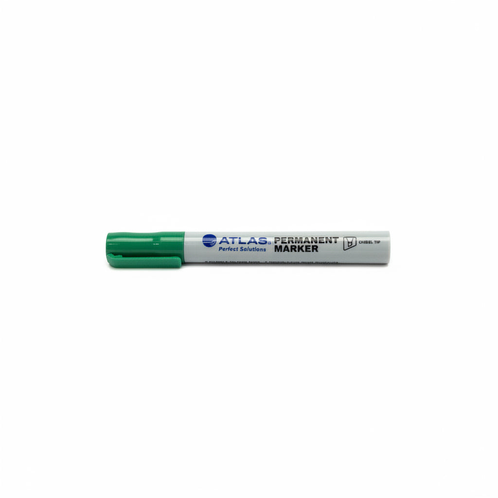 Atlas Permanent Marker Green / ماركر دائم أطلس