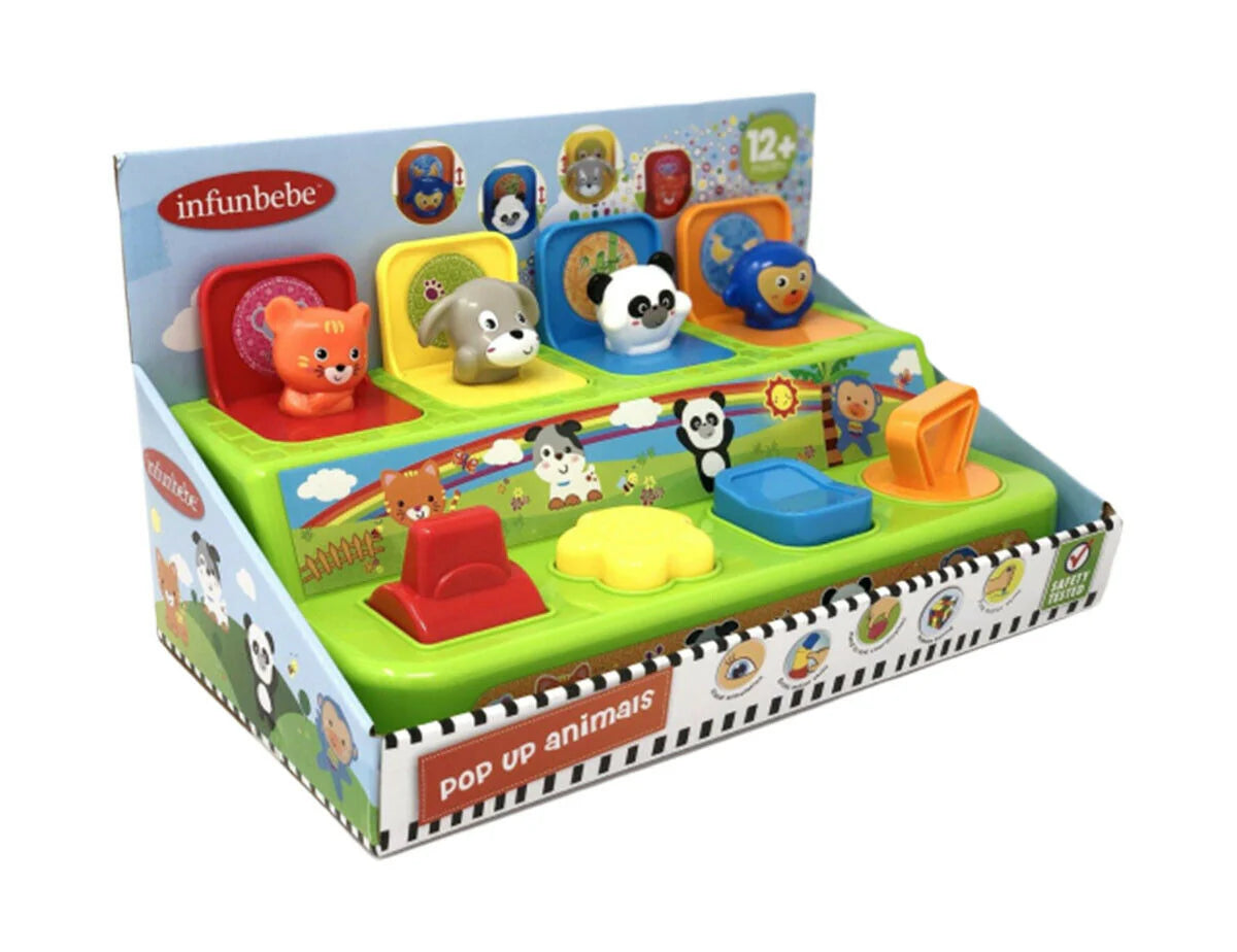 Infunbebe Pop Up Animals / حيوانات منبثقة من إنفانبِيبي
