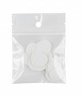Round shape white craft card / ورق كرافت أبيض بشكل دائري