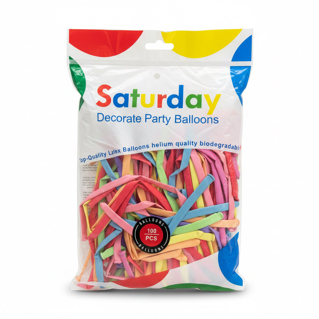 Decorate Party Balloons 100 pcs / بالونات تزيين الحفلات – 100 قطعة