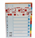 ESSELTE 10 card sheet / ورقة جدول ESSELTE