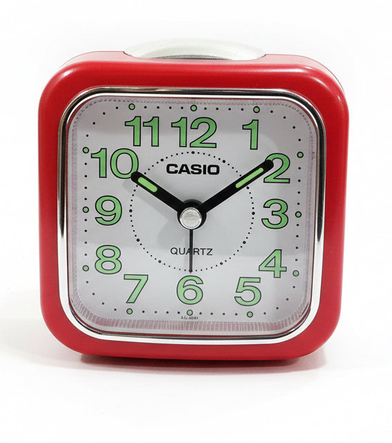 CASIO TQ-142 BEEP ALARM Red / منبه كاسيو بصوت تنبيه TQ-142