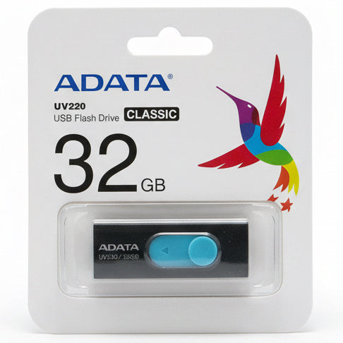 ADATA UV220 USB Flash drive 32 GB / فلاش USB إي داتا UV220 سعة 32 جيجابايت