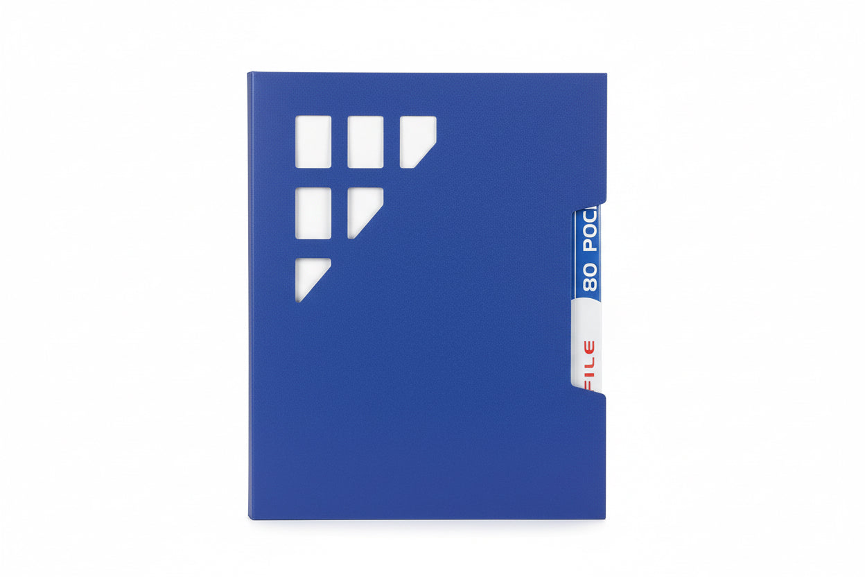Atlas Clear file 80 Pockets A4 / ملف شفاف أطلس 80 جيب A4
