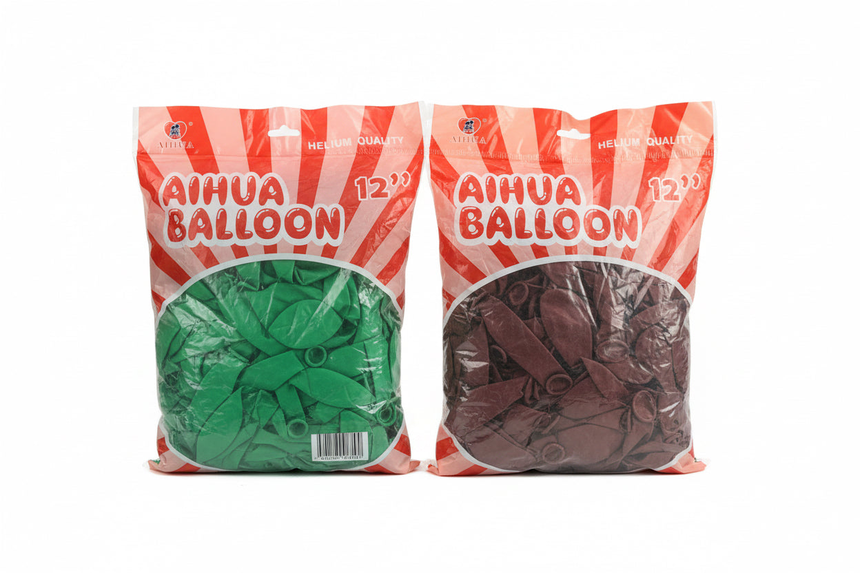Ballon Packet 12" 100 Pcs / عبوة بالونات مقاس 12 بوصة – 100 قطعة