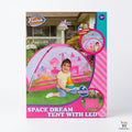 Kids Dome Play Tent with LED – Princess Design / خيمة لعب قبّة للأطفال مع إضاءة LED – تصميم الأميرات