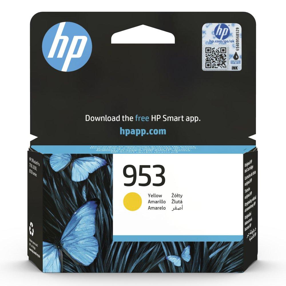 Original HP Ink Cartridge 953 Yellow 630* pages / خرطوشة حبر أصلية HP 953 أصفر 630* صفحة