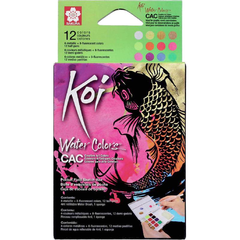 Sakura Koi Water 12 Colors / ألوان مائية ساكورا كوي