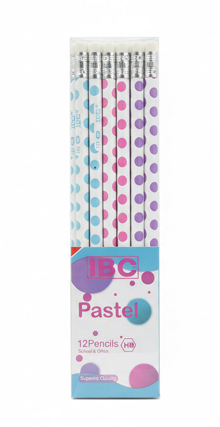 IBC Pastel HB 12 Pencil / IBC باستيل HBرصاص ‏12 قلم