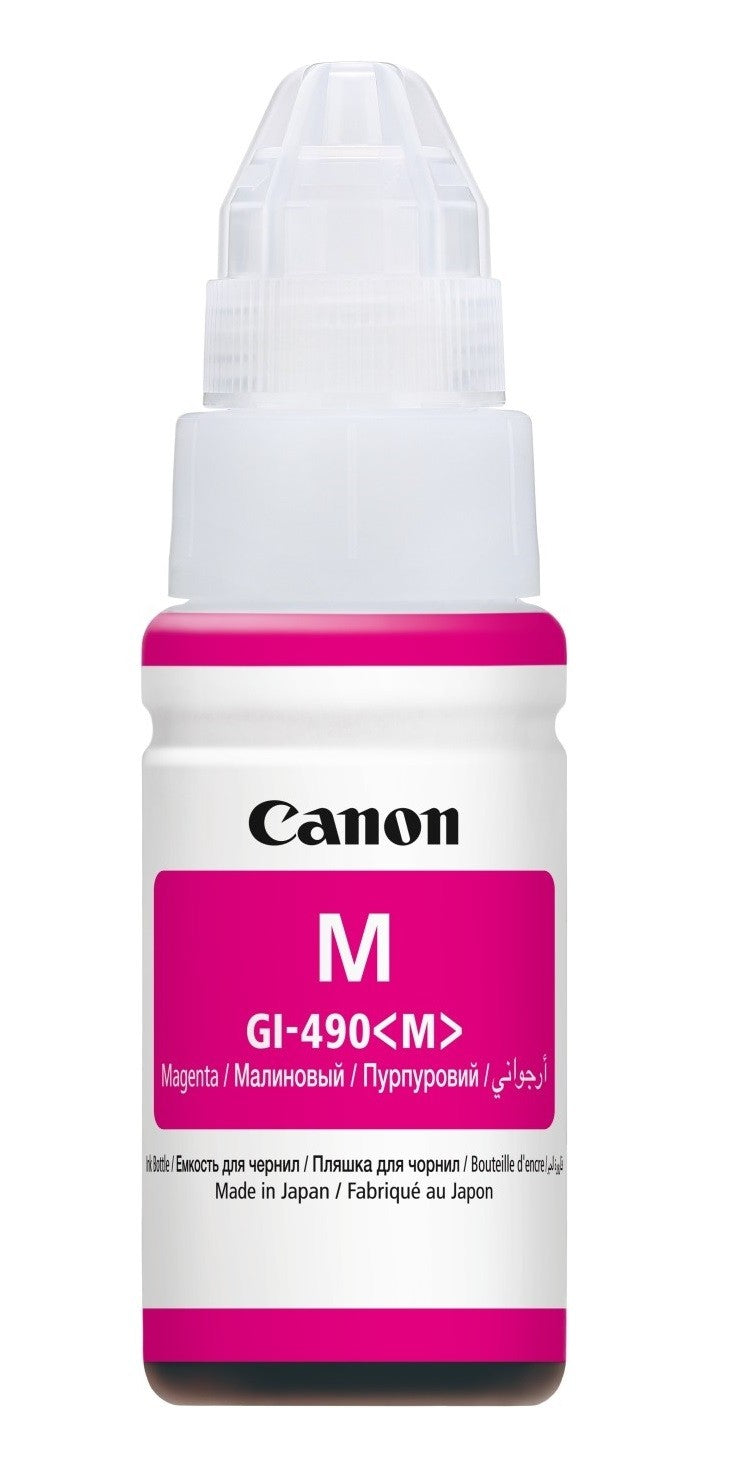 Canon PIXMA 490 Magenta Ink Bottle / زجاجة حبر أرجواني Canon PIXMA 490