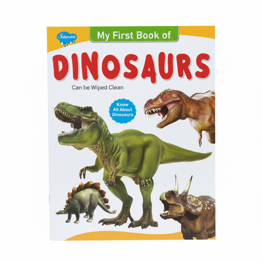 My first Book of Dinosaurs / كتابي الأول عن الديناصورات