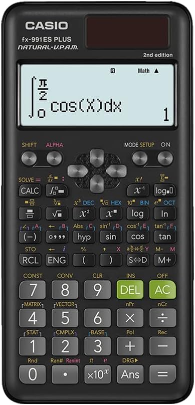 CASIO Scientific Calculator fx-5991ES PLUS 2nd Edition / آلة حاسبة علمية كاسيو fx-5991ES PLUS الإصدار الثاني