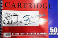PAPERLINE CARTRIDGE Sketch Pad B4 50 sheets / دفتر اسكتش ورق كرتريدج من بيبرلاين – 50 ورقة B4