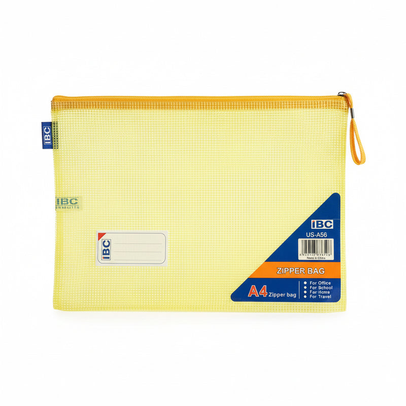 IBC A4 Zipper bag US-A56 / حقيبة بسحّاب IBC ‏A4 طراز US-A56