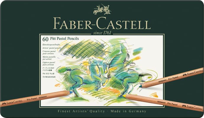 Faber-castell Pencils 60 Pitt Pastel Pencils / فابر-كاستل 60 قلم بيت باستيل