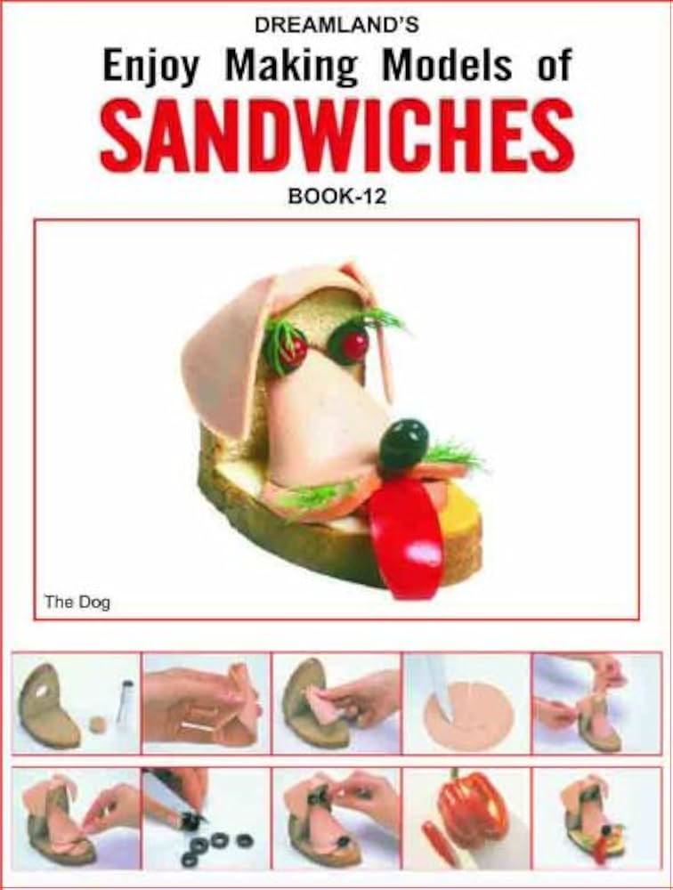 Enjoy making models of sandwiches Book 12 / استمتع بصنع نماذج السندويشات كتاب 12