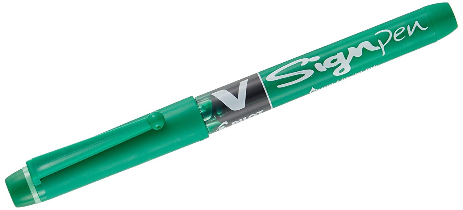 Pilot V sign Pen Green / قلم بايلوت V-ساين اخضر