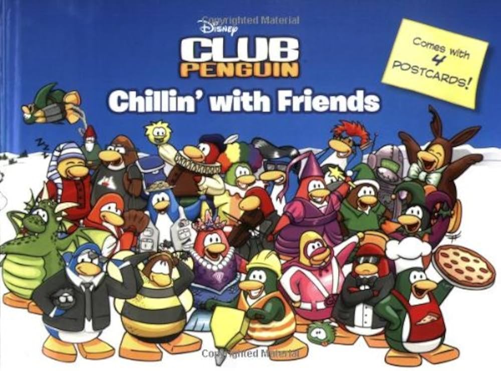 Club Penguin - Chillin with friends / نادي البطريق - الاسترخاء مع الأصدقاء