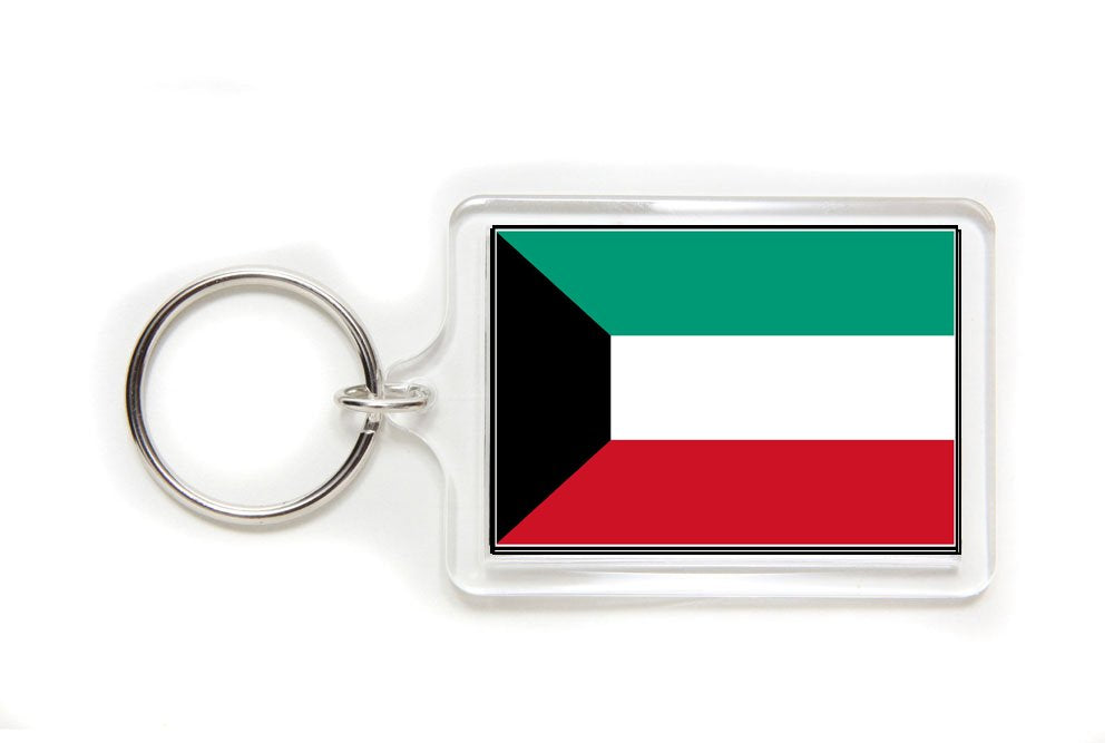 Kuwait Flag Key Ring