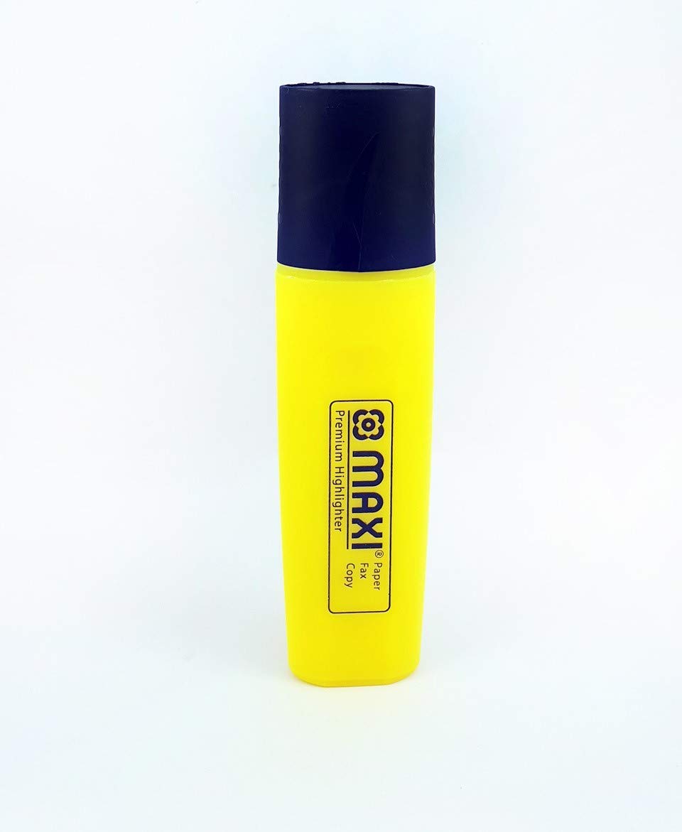 MAXI Highlighter Yellow / هايلايتر ماكسي اصفر