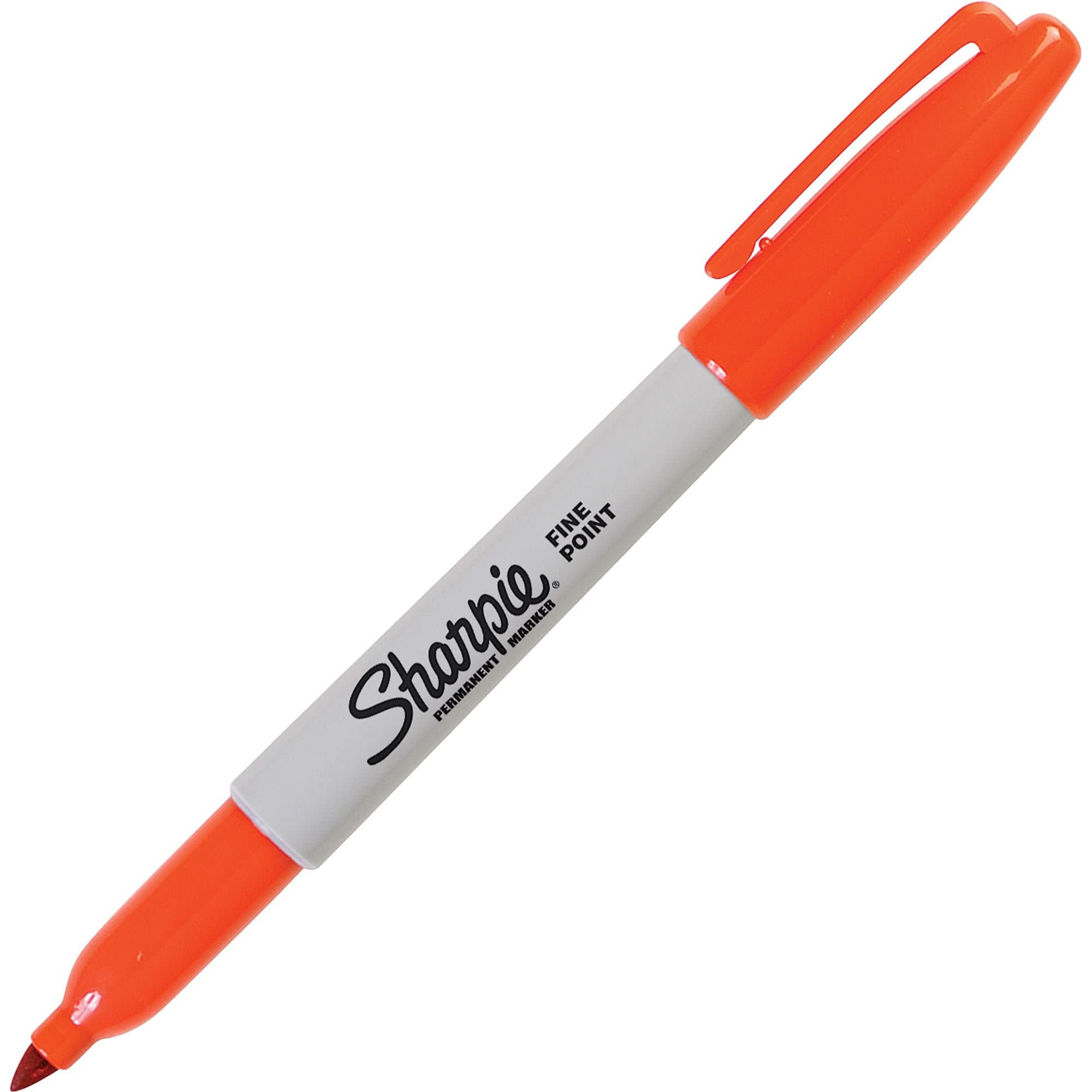 Sharpie Permanent Marker Orange / شاربـي ماركر دائم