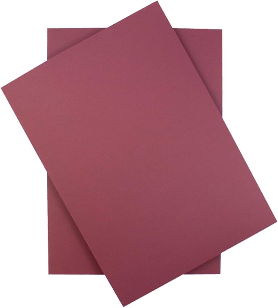 NARSURN paper cover Maroon 100 Sheets A4 / أغطية ورقية NARSURN لون خمري – 100 ورقة، A4