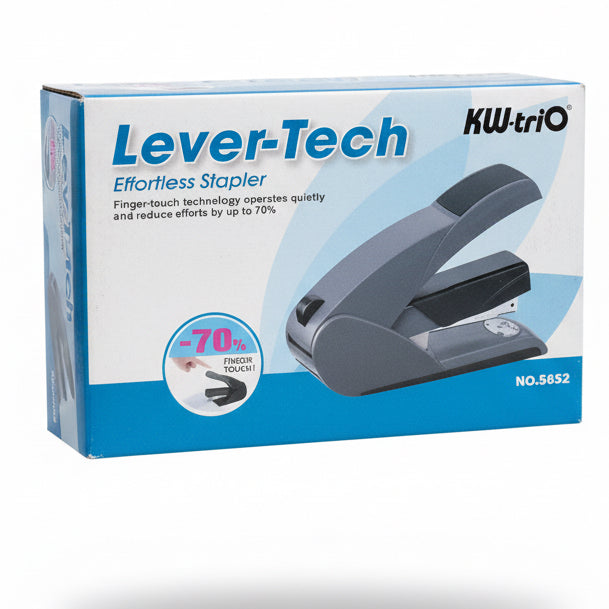 KW-triO lever-tech effortless stapler / دبّاسة ليفر-تك سهلة الضغط كي دبليو-تري أو
