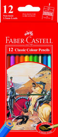 Faber Castell 12 Classic Colour Pencils / فابر كاستل 12 قلم تلوين كلاسيك