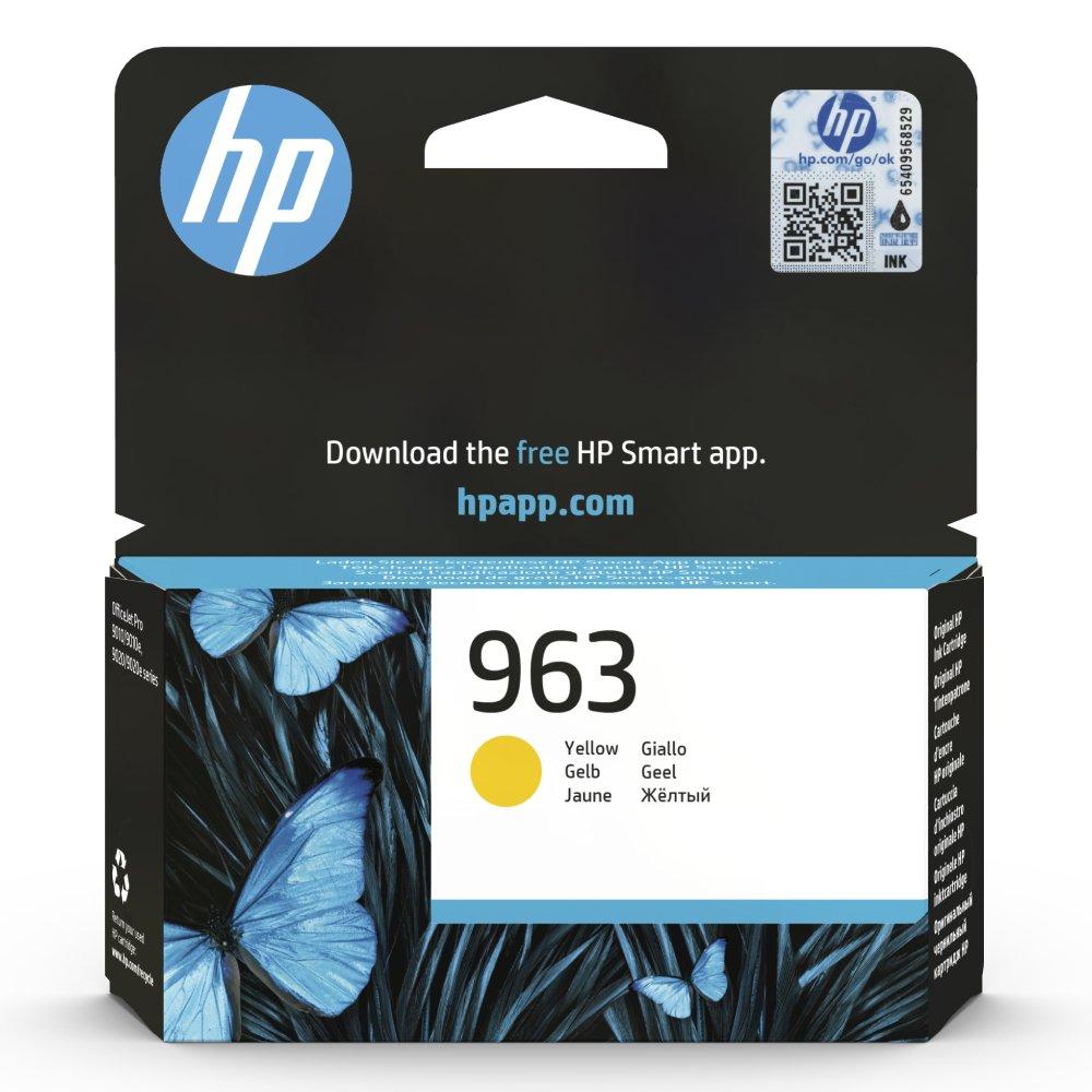 Original HP Ink Cartridge 963 Yellow 700* pages / خرطوشة حبر أصلية HP 963 أصفر 700* صفحة