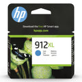Original HP Ink Cartridge 912XL Cyan 825* pages / خرطوشة حبر أصلية HP 912XL سماوي 825* صفحة