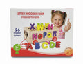 Letter Wooden Box pulling toy car / سيارة سحب بصندوق خشبي وحروف