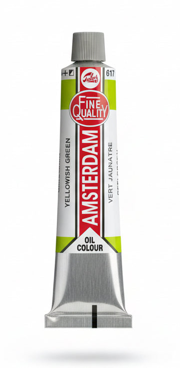Amsterdam Oil Colour 200 ml Yellowish Green / أمستردام لون زيتي 200 مل أخضر مصفر