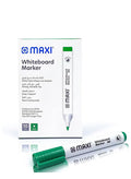 Maxi WHITEBOARD MARKER 600 10Pcs Green / ماكسي ماركر سبورة بيضاء 600 أخضر 10 قطع