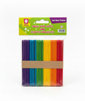 Colored wooden craft sticks Thin / عيدان خشبية ملوّنة رفيعة للأعمال اليدوية