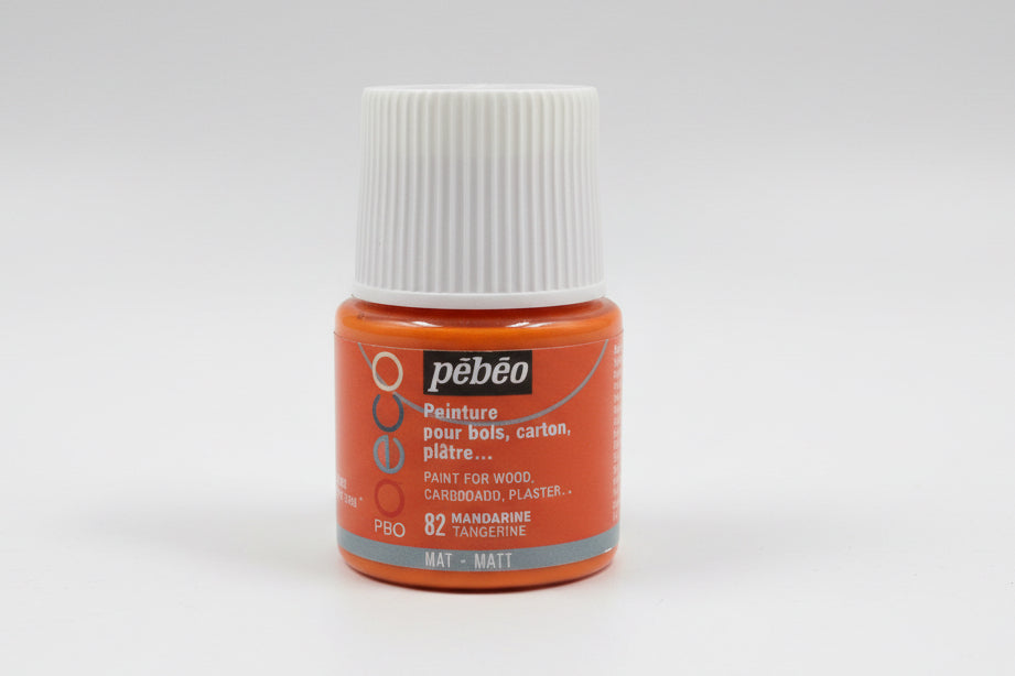 pebeo deco peinture 82 tangerine / بيبو ديكو طلاء يوسفي 82