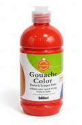 Gouache Colour 500ml Red / ألوان جواش 500 مل أحمر