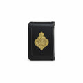 Quran Mushaf with leather zipper Cover 13x8 / مصحف القرآن بغطاء جلد بسحّاب