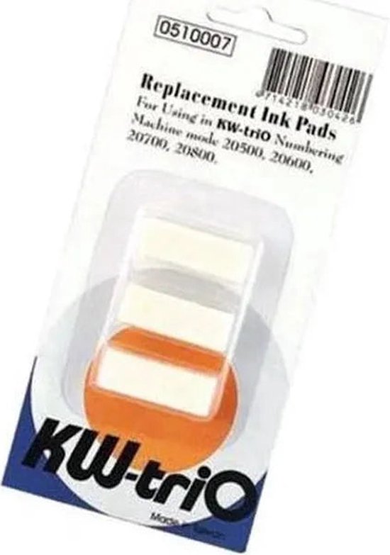 kw-triO Replacement Ink Pads / وسائد حبر بديلة من KW-triO