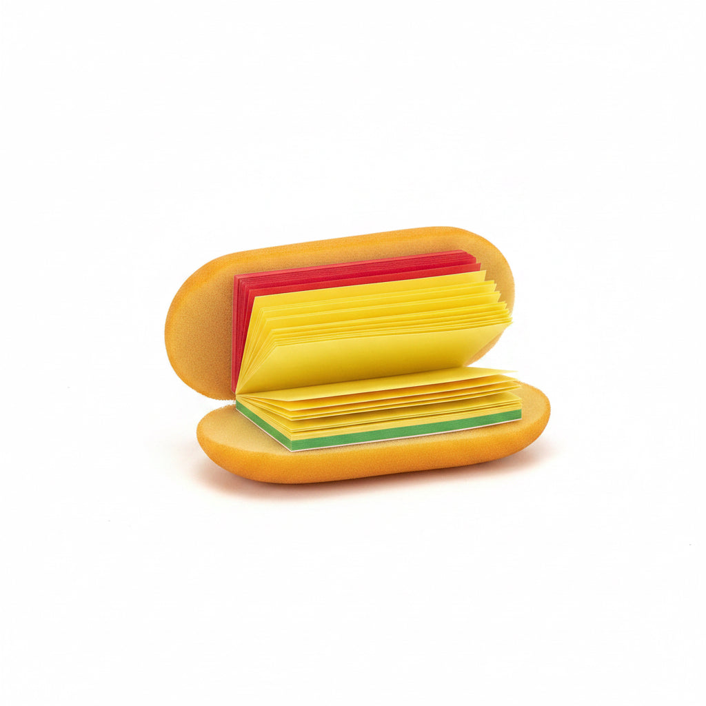 Hamburger Notes multi color / ملاحظات هامبورغر متعددة الألوان