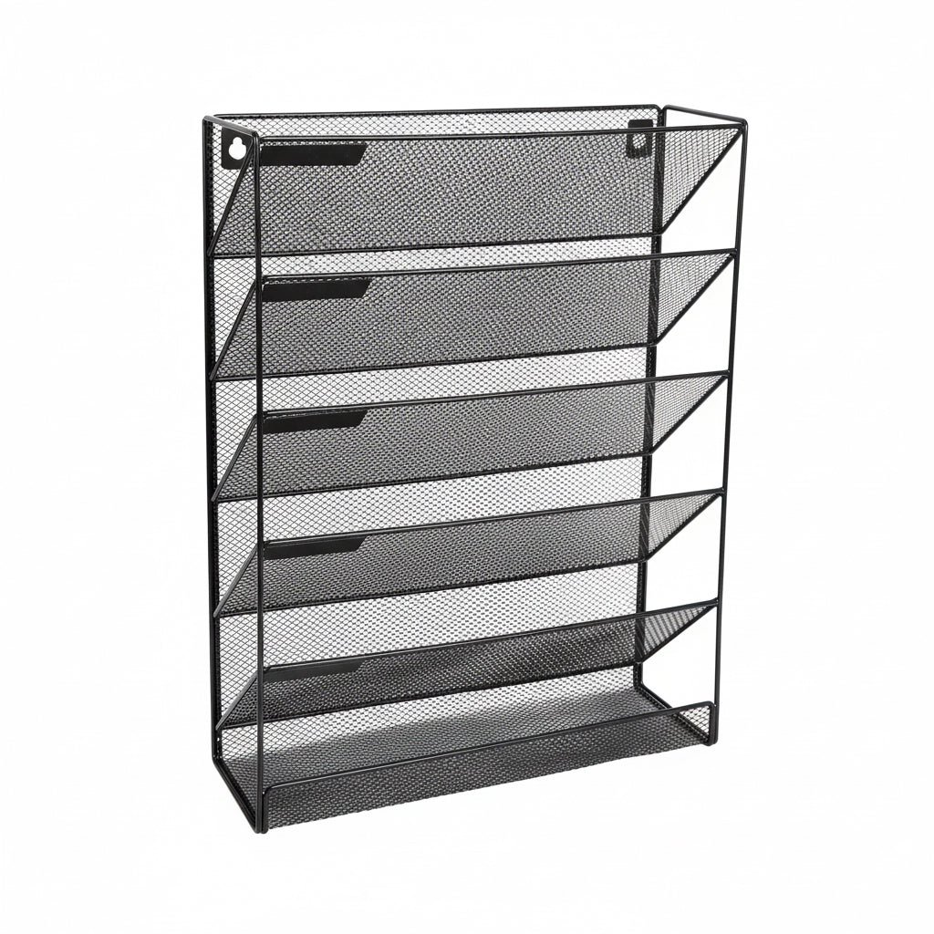 5 tray wall file organizer / منظم ملفات جداري 5 صواني