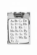 Alphabets chart / لوحة الحروف الأبجدية