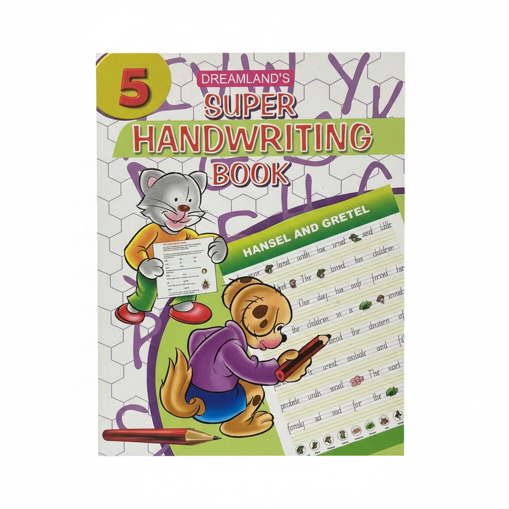 Super handwriting Book Hansel and Gretel / خط رائع كتاب هانسل وجريتل