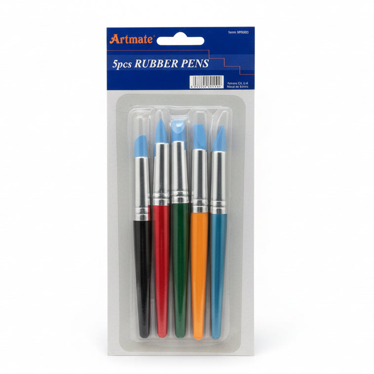 Artmate 5Pcs Rubber PENS / أقلام مطاط آرتميت 5 قطع
