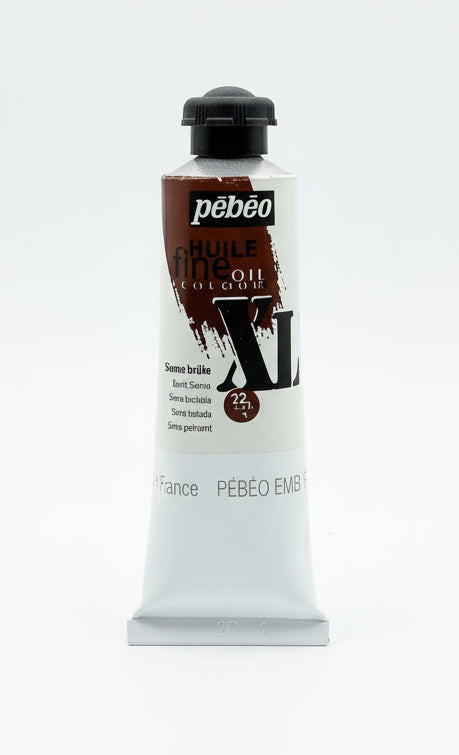 pebeo HUILE fine OIL COLOUR Burnt Sienna 22 / ألوان زيتية بيبيو – سيينا محروقة رقم 22