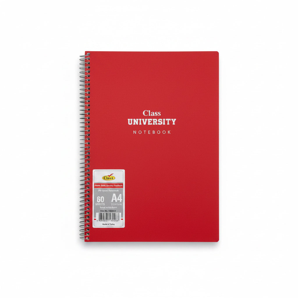 Class university NoteBook 60 sheets / دفتر جامعي كلاس