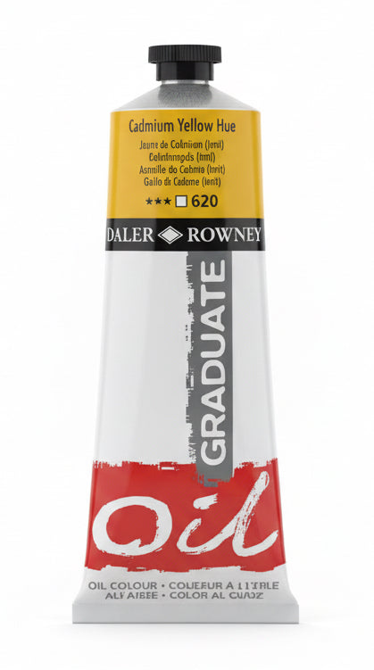 Daler-Rowney Graduate Oil Cadmium Yellow Hue / لون زيتي دالر-روني Graduate درجة أصفر كادميوم